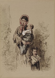 Peasant Woman with Two Young Children