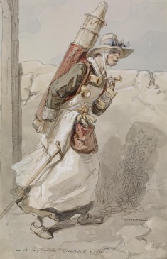 Woman Chocolate Vendor