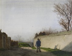 Country Lane with Peasant