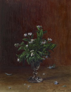 Goblet with Forget-me-nots