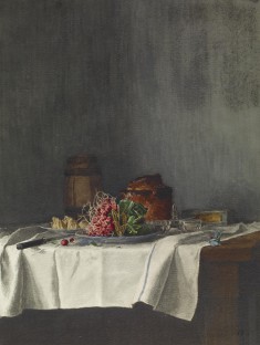 Still Life with Radishes and Paté
