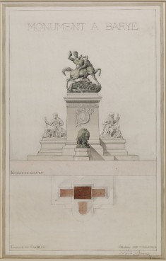 Project for a Monument to Barye