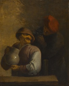 Two Peasants in an Inn
