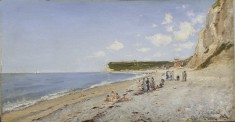 The Beach at Fécamp