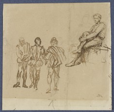 Four Figural Studies