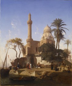 Landscape with Mosque
