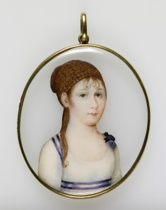 Portrait Miniature of Princess Louisa Carlotta