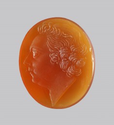Intaglio Portrait of Louis XV