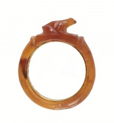 Finger Ring with a Frog