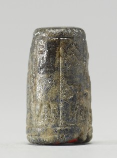 Cylinder Seal with Figures and an Inscription