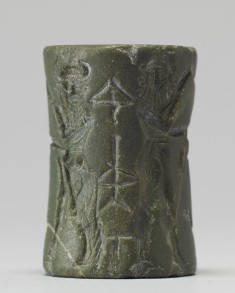 Cylinder Seal with a Contest Scene