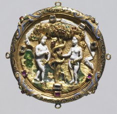 Hat Badge with the Fall of Man