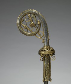 Crozier with Saint Michael and the Dragon