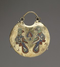 Temple Pendant (Kolt) with Two Birds