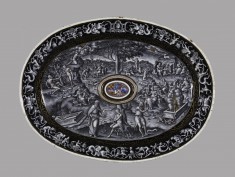 Oval Stand for Ewer: Allegory of the Redemption