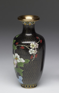 Enamel Vase Depicting a Stage of Cloisonné Enamelling Process (8 of 8)