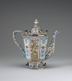 Coffeepot from a Chinoiserie Coffee Service