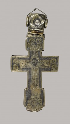 Pectoral Cross with the Crucifixion and Six Saints