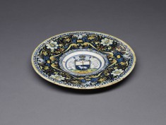 Plate with Shield Showing the Lamb of God