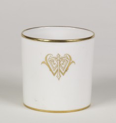 Coffee Mug with the Monogram of William T. Walters