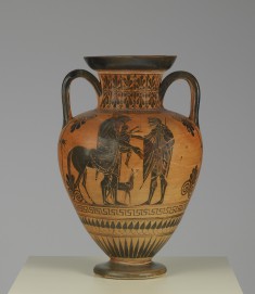 Neck Amphora with Scenes of Peleus, Thetis, and Achilles