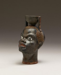 Aryballos in the Form of Head of an African