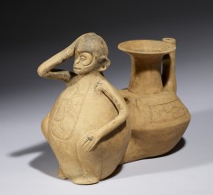 Double-Chambered Vessel with Monkey