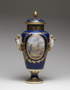 One of a Pair of Vases (Vase à bandes)