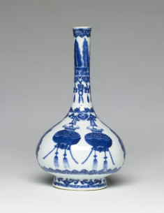 Bottle with Hanging Lanterns