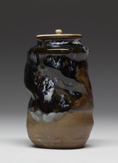 Tea Caddy with Ivory Lid