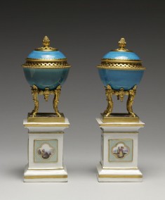 Pair of Covered Bowls