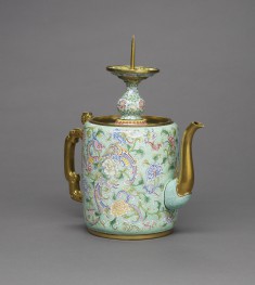 Teapot with Candlestick