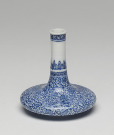 Bottle with Vine Patterns
