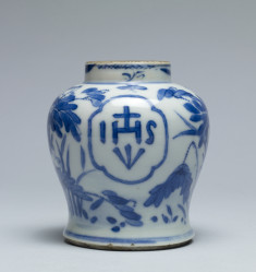 Jar with Jesuit Monogram