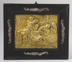 Framed Plaque with the Lamentation of Christ