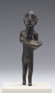 Worshipper or Priest with an Offering Bowl
