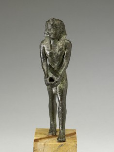 Standing King Holding Object