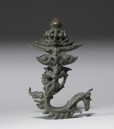 Palanquin Hook with Horse and Elephant