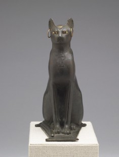 Statue of a Seated Cat