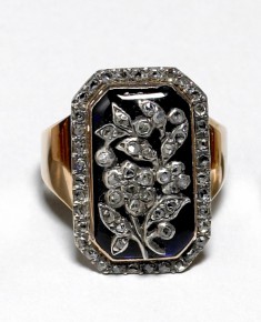Ring with Floral Motif
