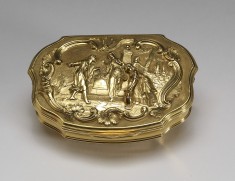 Snuffbox with Eleazar and Rebekah at the Well