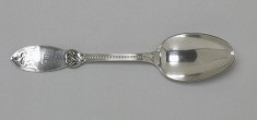Spoon Engraved with a W