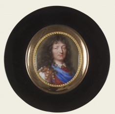 Circular Snuffbox with Portrait of Louis XIV, King of France