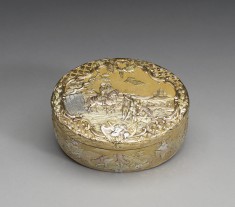 Snuffbox with Military Scene