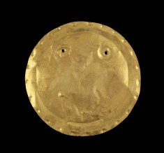Pectoral Ornament with Bevelled Edge with Row of Dots