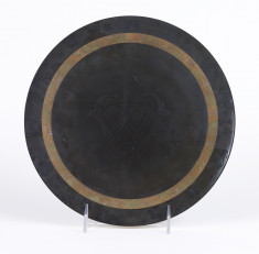 Plaque from a World's Fair with William T. Walters Monogram.