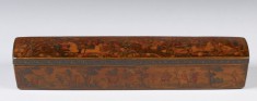 Pen Box with Battle Scenes and Pastoral Scenes