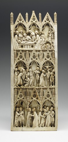 Diptych Leaf with Scenes from the Passion of Christ