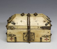 Truncated Pyramidal Box with Punched Decoration