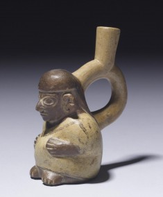 Pregnant Woman Effigy Bottle